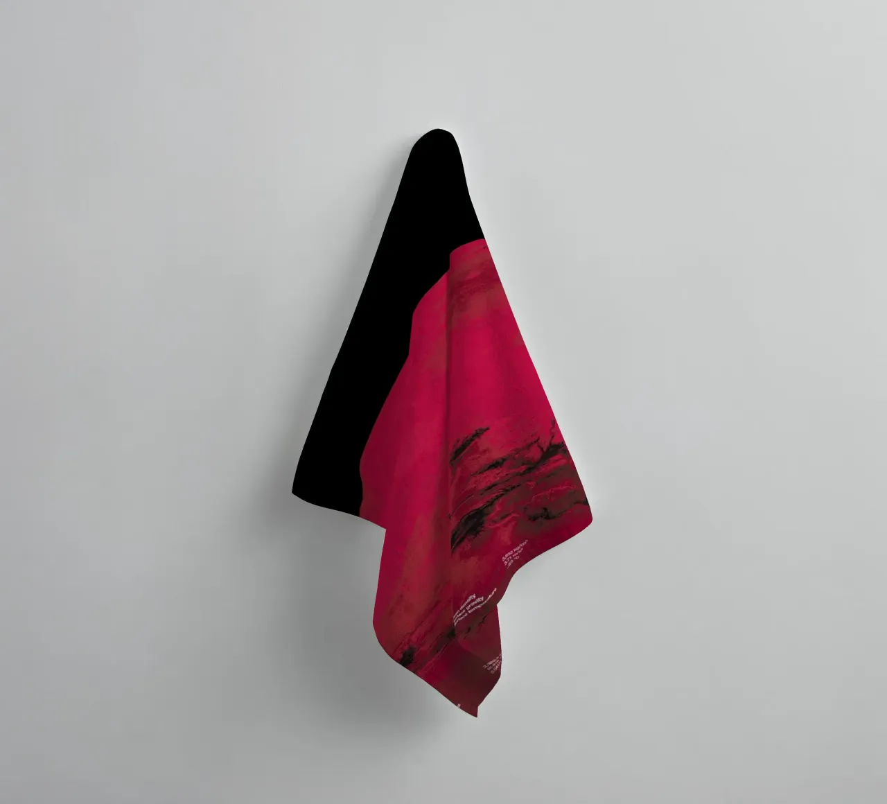 Mars towel by Florent Bodart