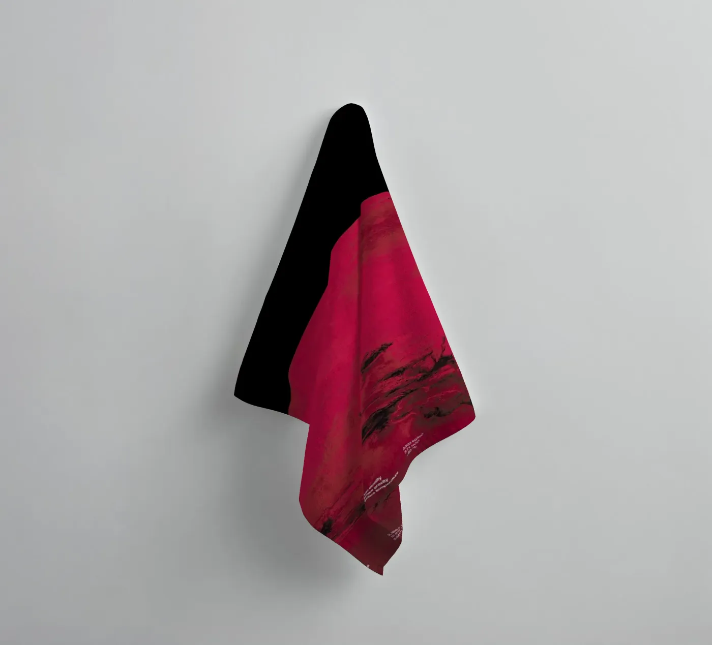 Mars Handtuch von Florent Bodart