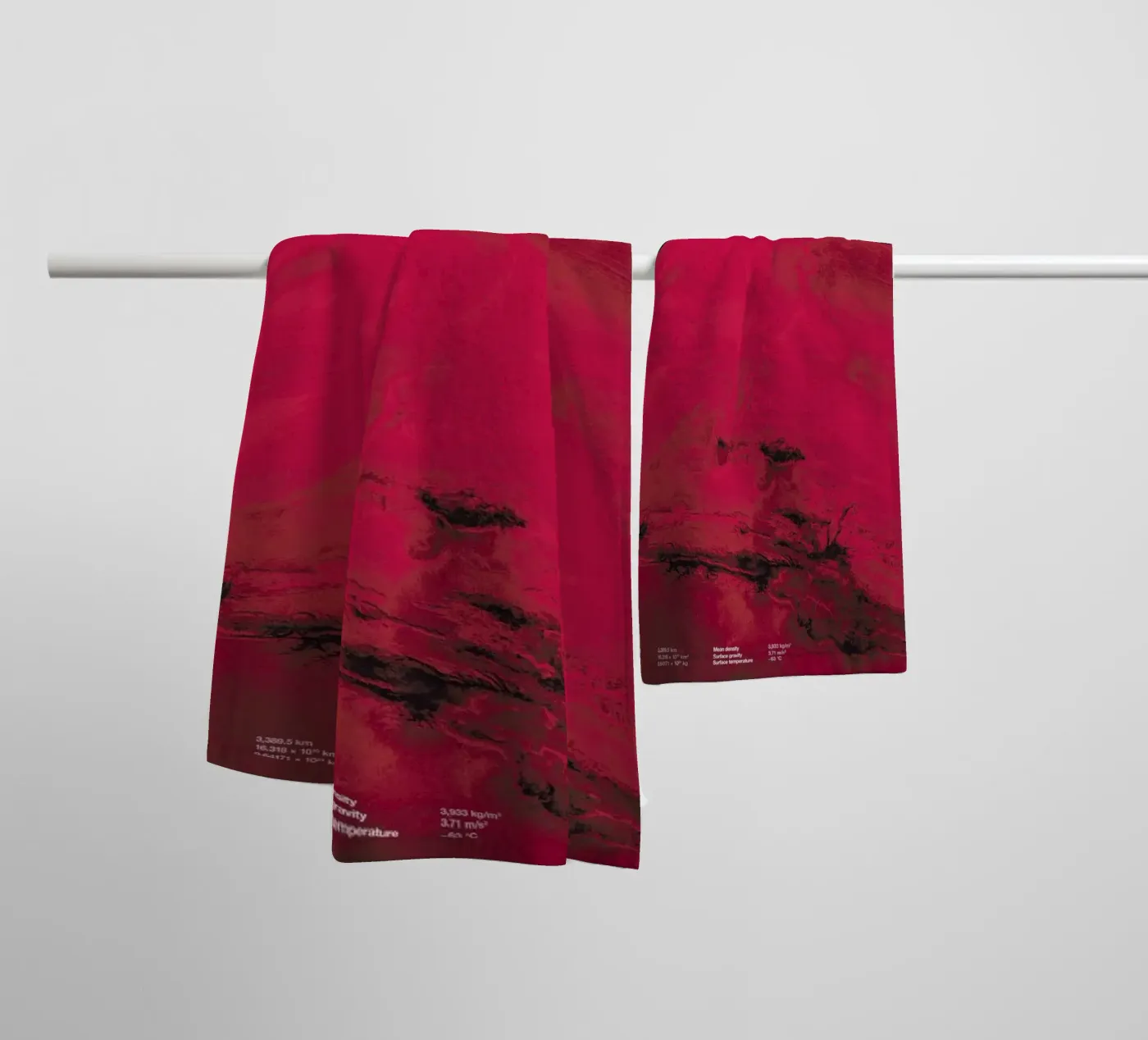 Mars badhanddoek van Florent Bodart
