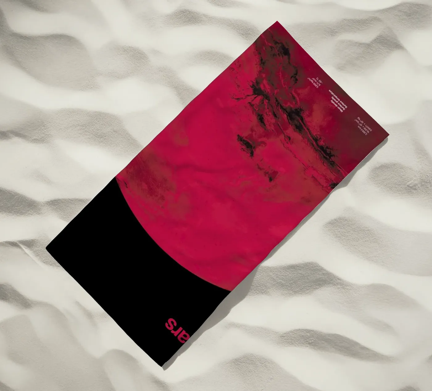 Mars strandhanddoek van Florent Bodart