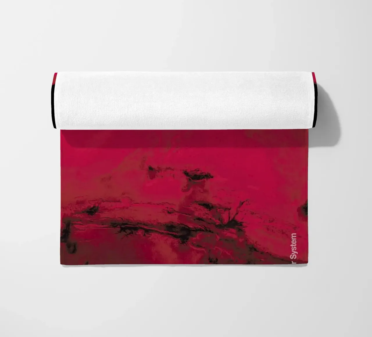 Mars beach towel by Florent Bodart