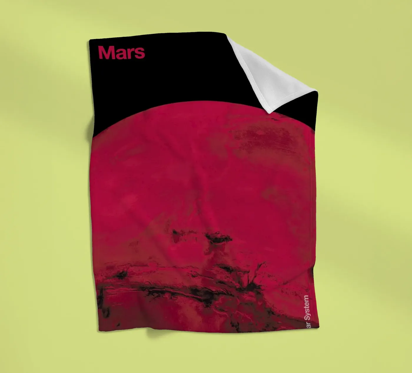 Mars plaid polaire de Florent Bodart