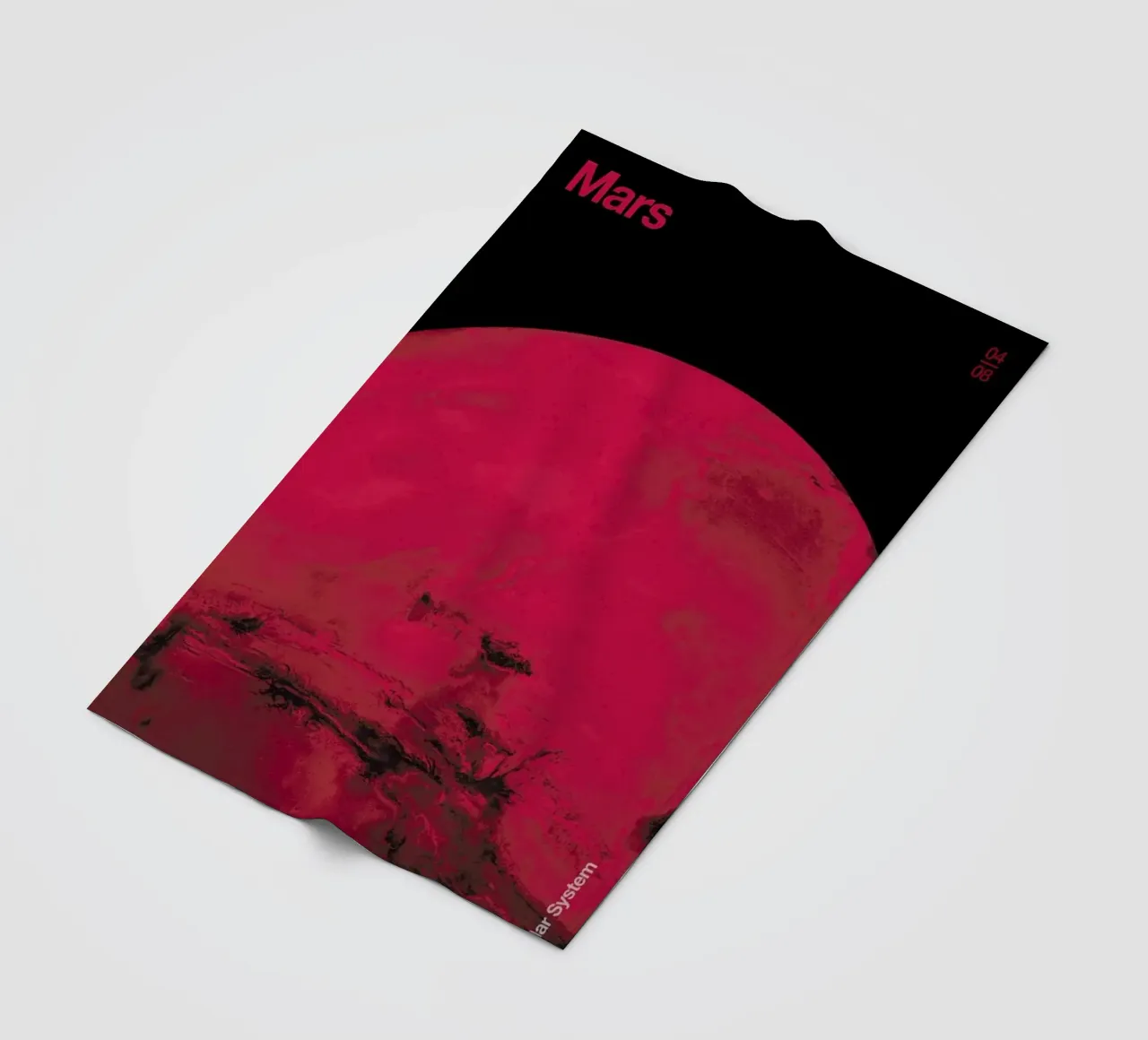 Mars Fleecedecke von Florent Bodart