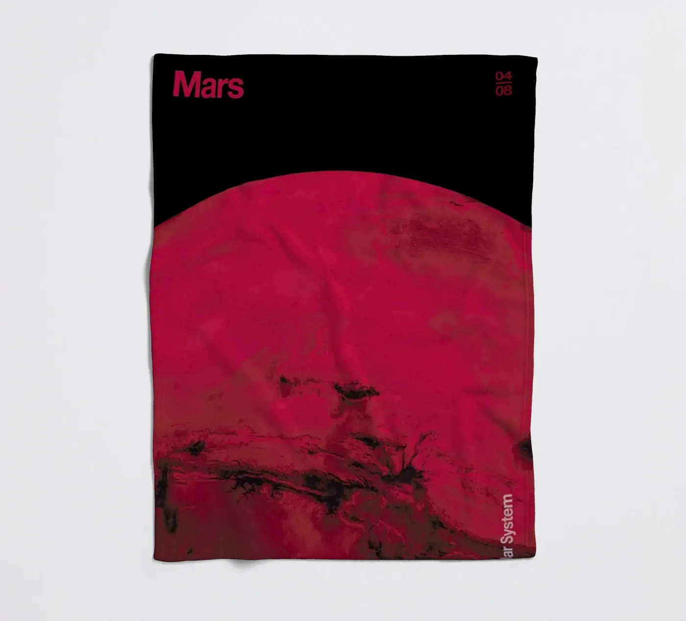 Mars fleecedeken van Florent Bodart
