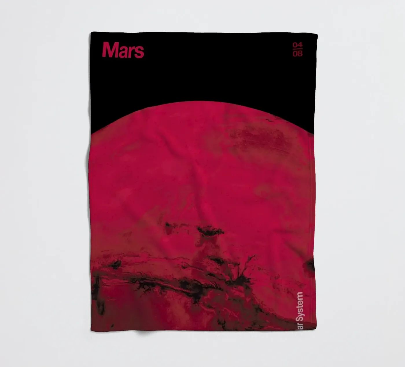 Mars plaid polaire de Florent Bodart