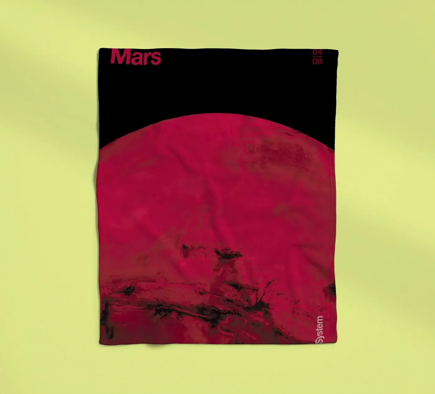 Mars fleecedeken van Florent Bodart
