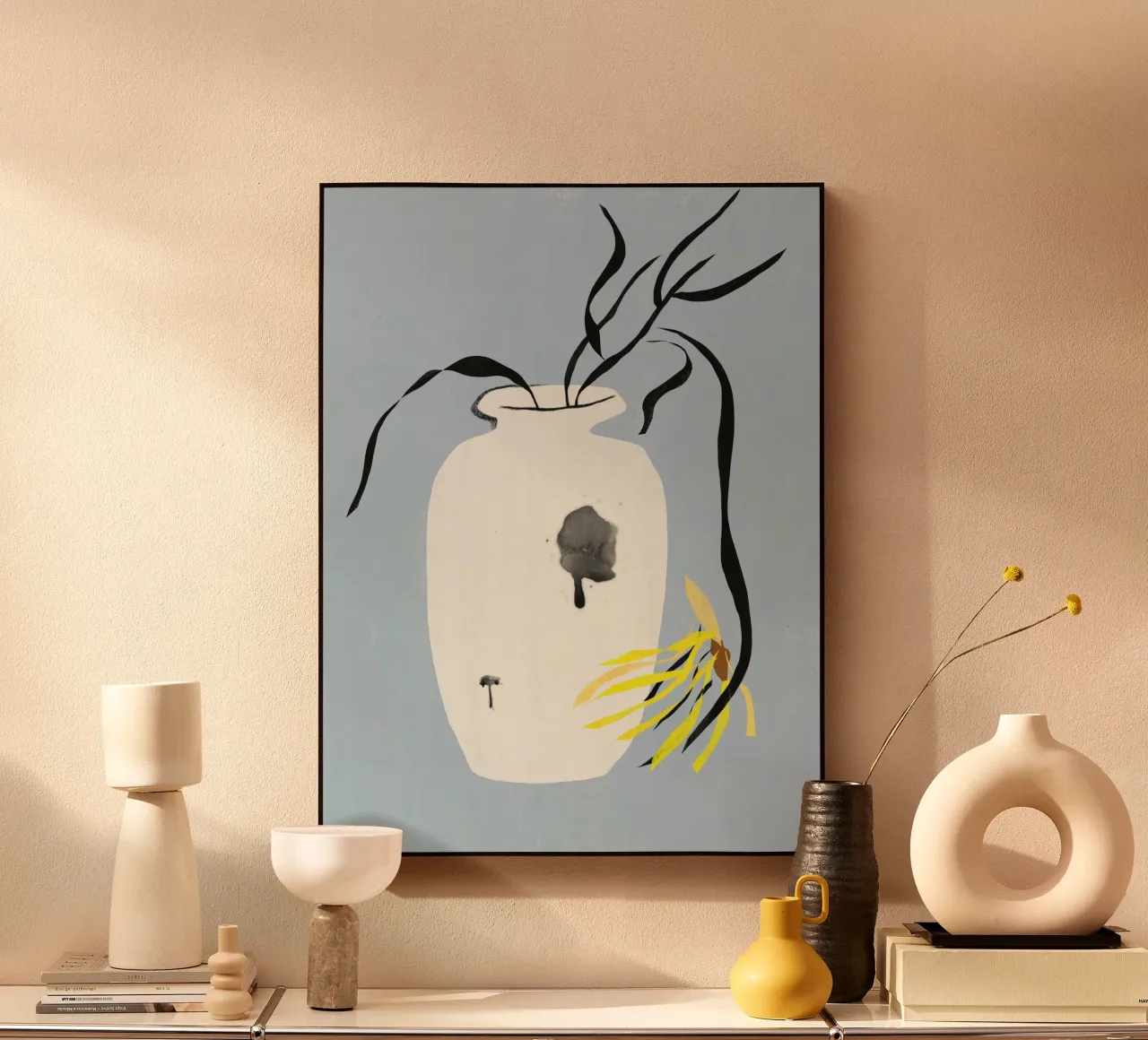 Appassimento giallo plexiglass da Little Dean