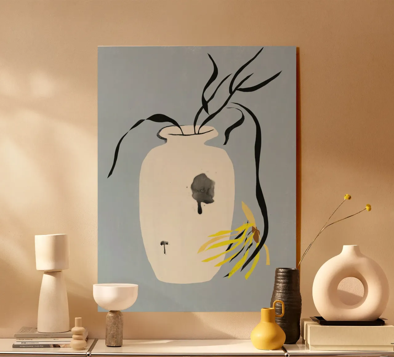 Appassimento giallo plexiglass da Little Dean