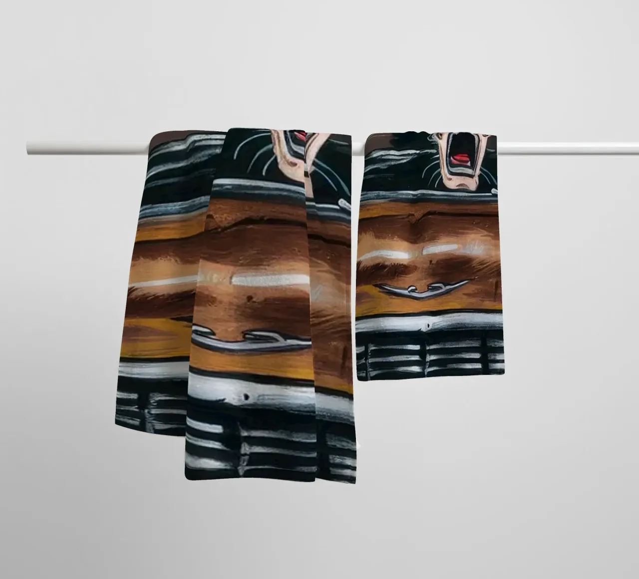 Urban Taxi Ride towel by Muse Fragments