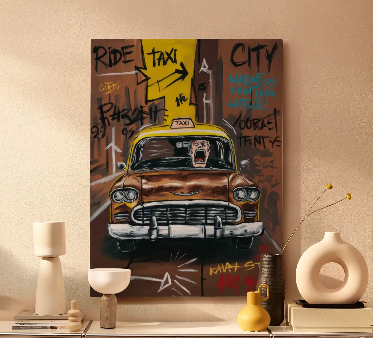 Urban Taxi Ride forex plate by Muse Fragments