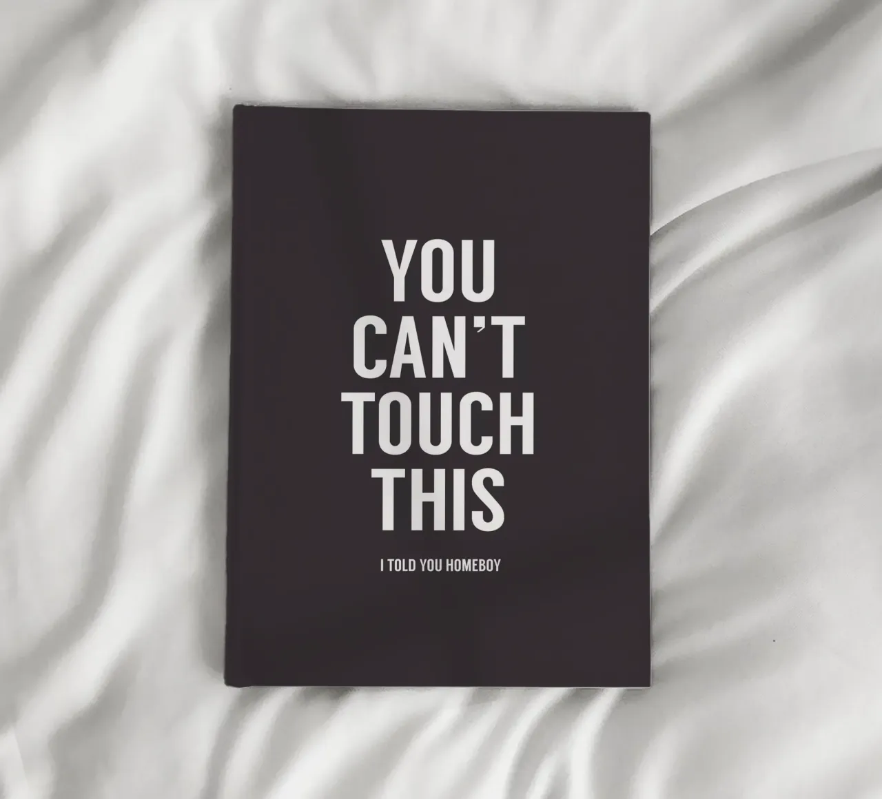 You Cant Touch This notebook by Balazs Solti