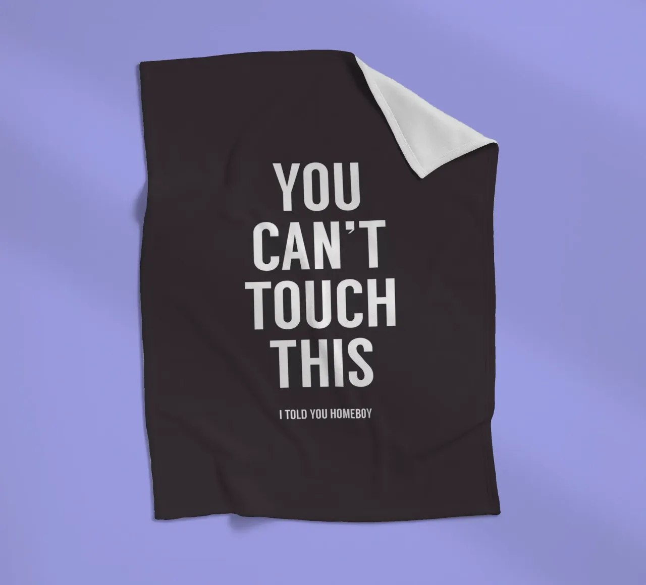 You Cant Touch This coperta in pile da Balazs Solti
