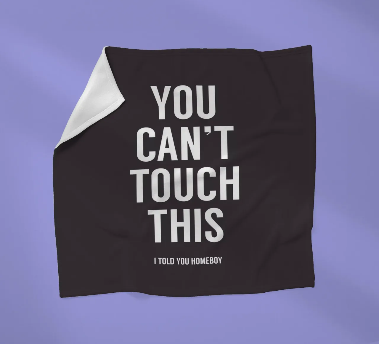 You Cant Touch This coperta in pile da Balazs Solti
