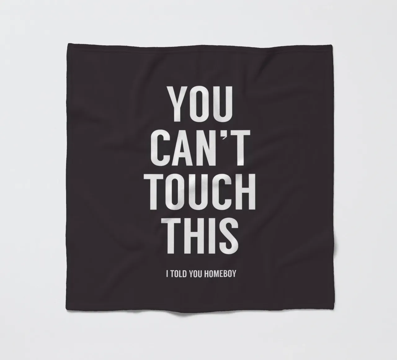 You Cant Touch This coperta in pile da Balazs Solti