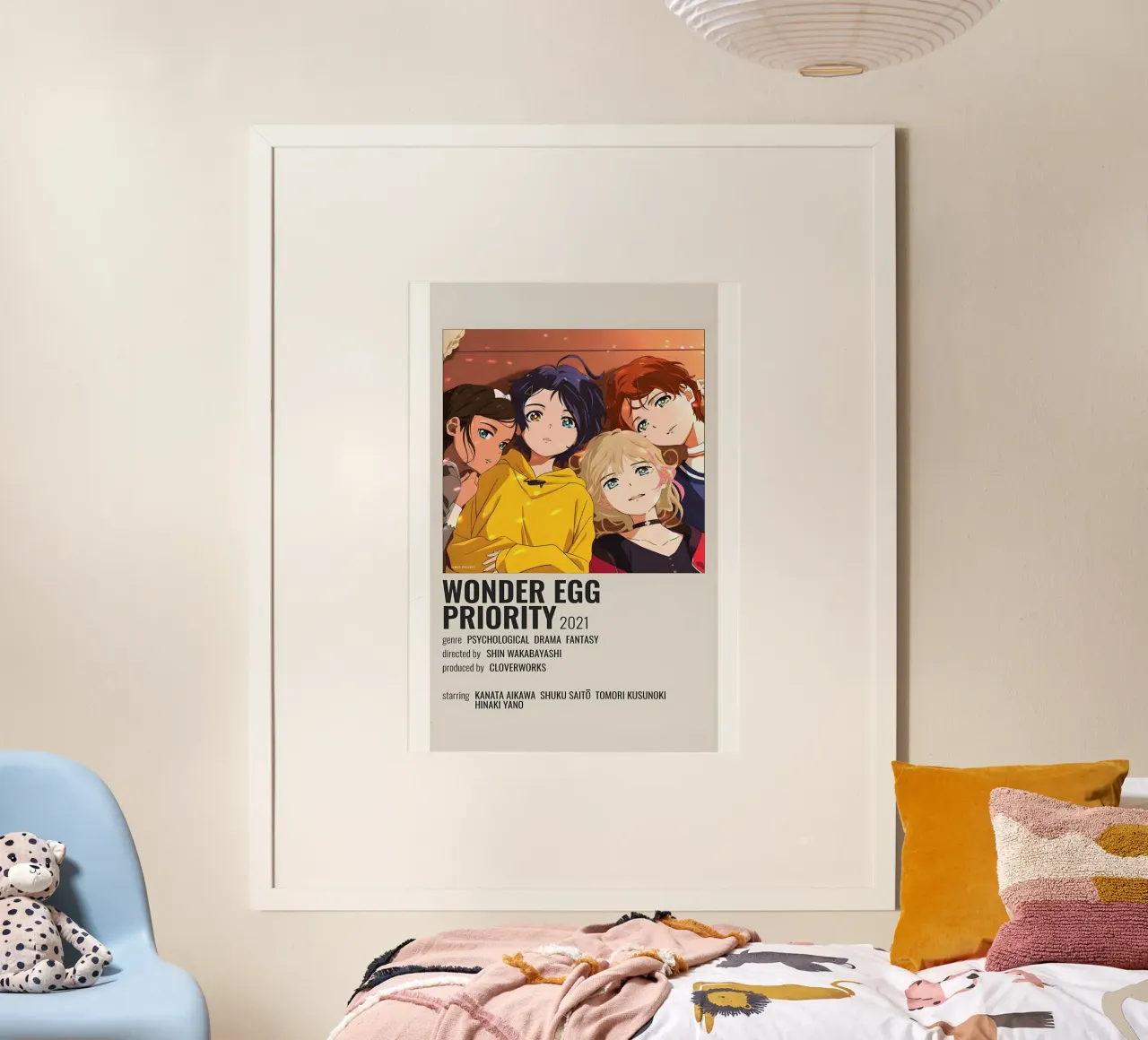 WONDER EGG PRIORITY 2021 carta hahnemühle da Totoya