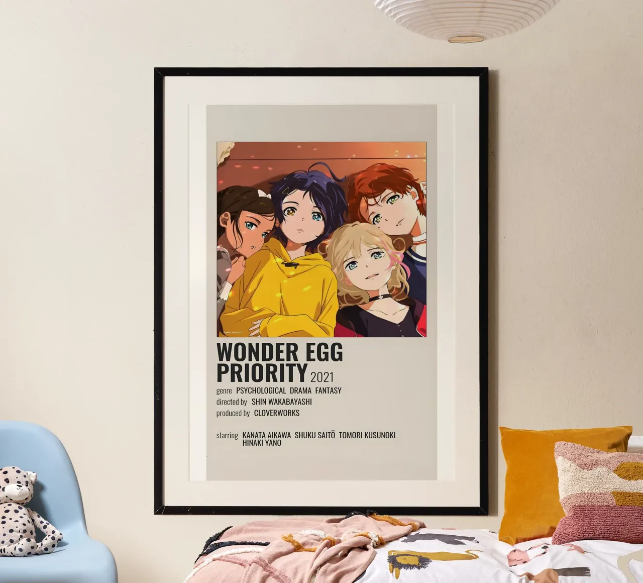 WONDER EGG PRIORITY 2021 carta hahnemühle da Totoya
