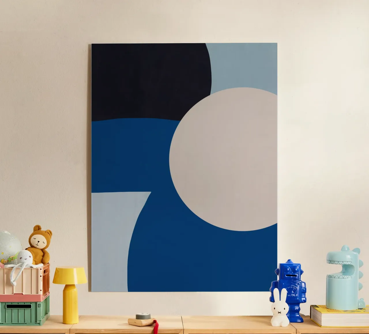 Blu minimalista plexiglass da Little Dean