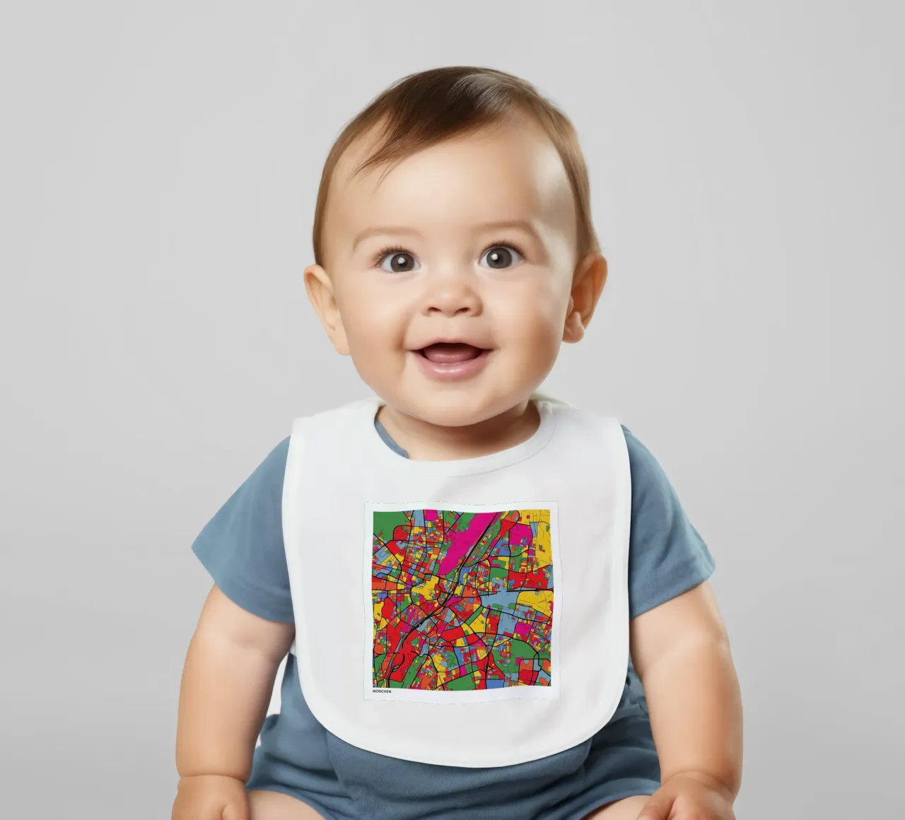 Munich bavaglino da The Cartography Collection