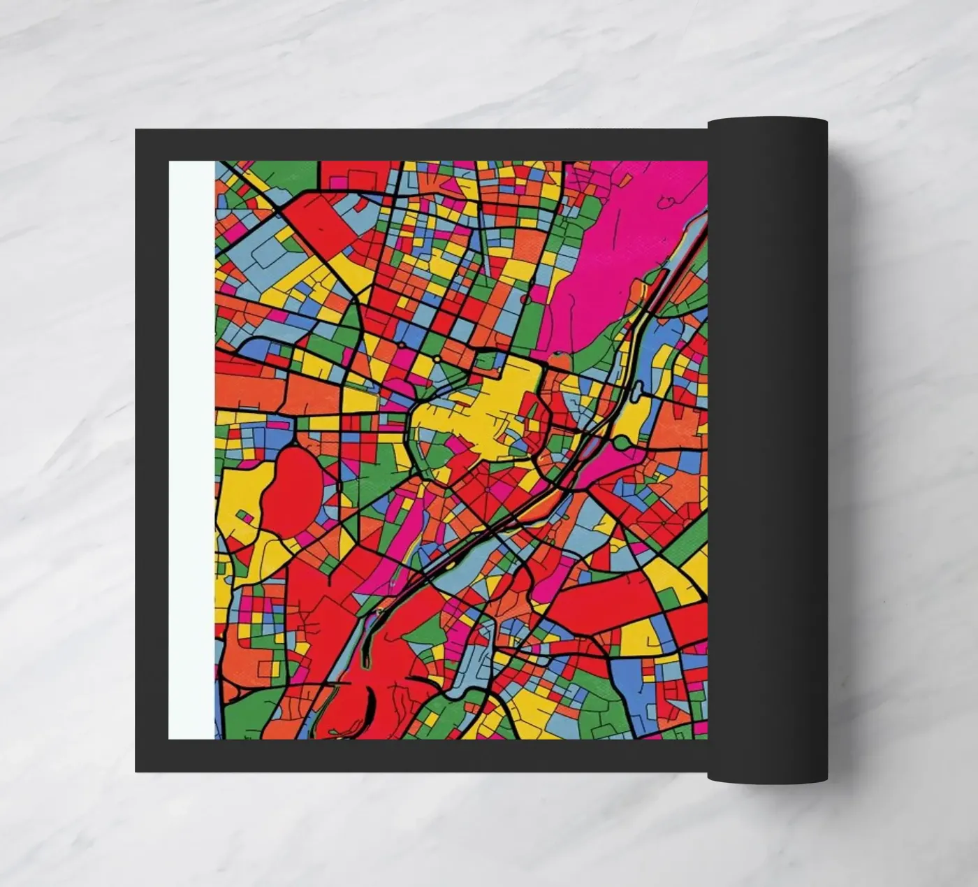 Munich Fußmatte von The Cartography Collection