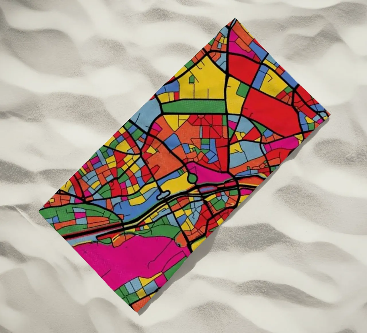 Munich telo mare da The Cartography Collection