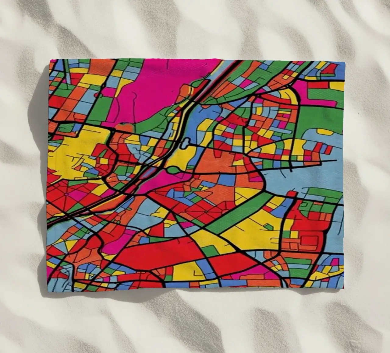 Munich telo mare da The Cartography Collection