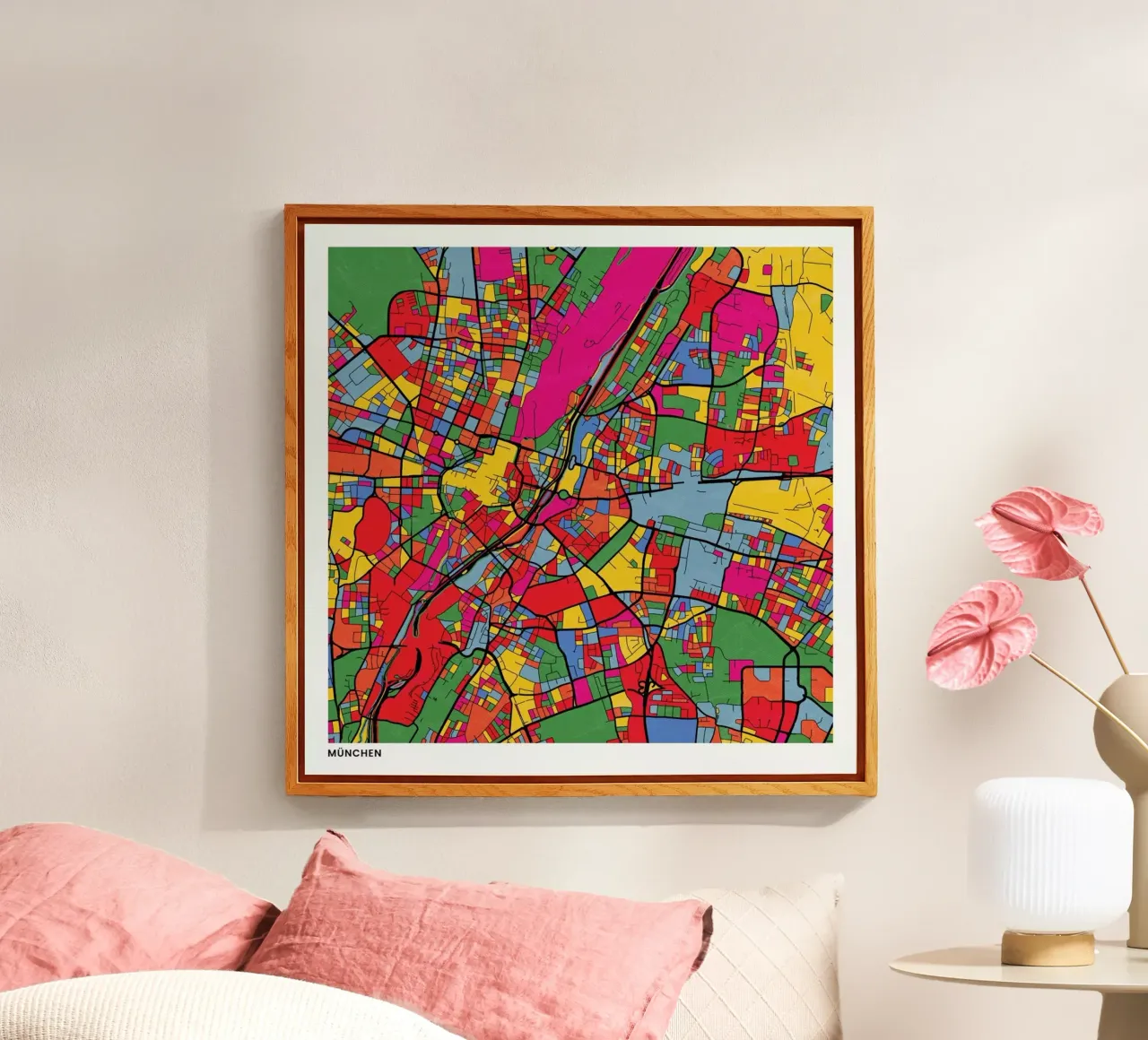 Munich plexiglass da The Cartography Collection