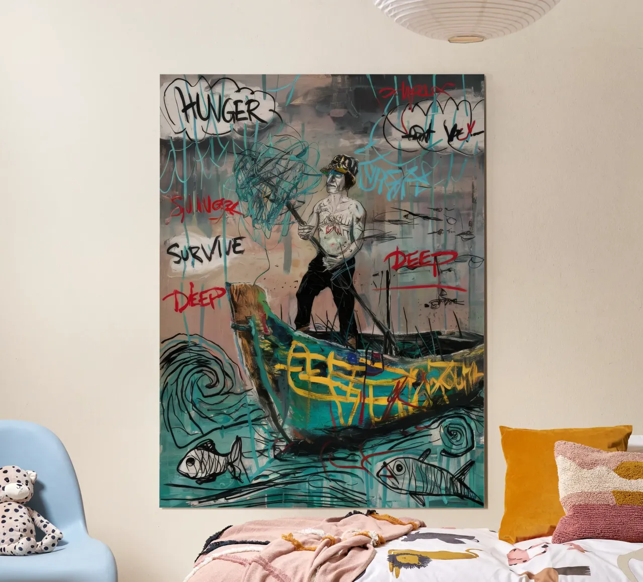 Sopravvivenza in mare poster da Muse Fragments