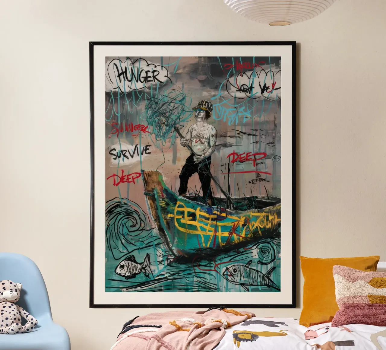Sopravvivenza in mare poster da Muse Fragments