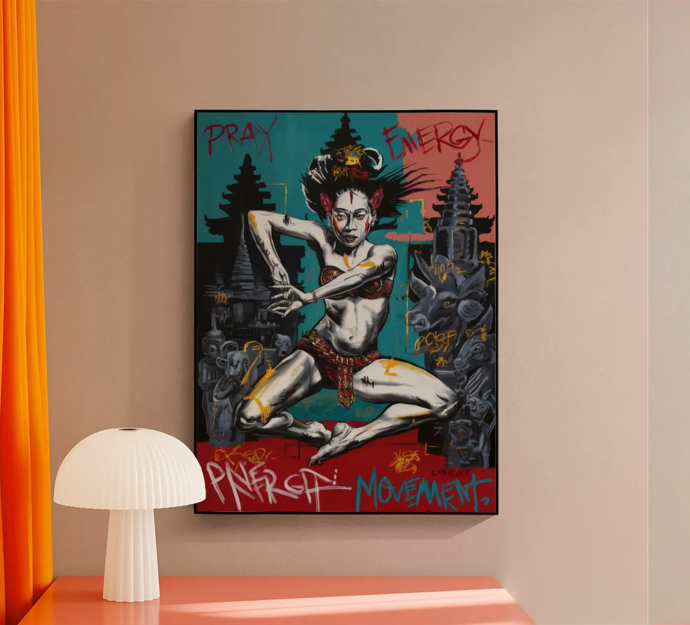 Dynamic Movements Acryl-Glas von Muse Fragments