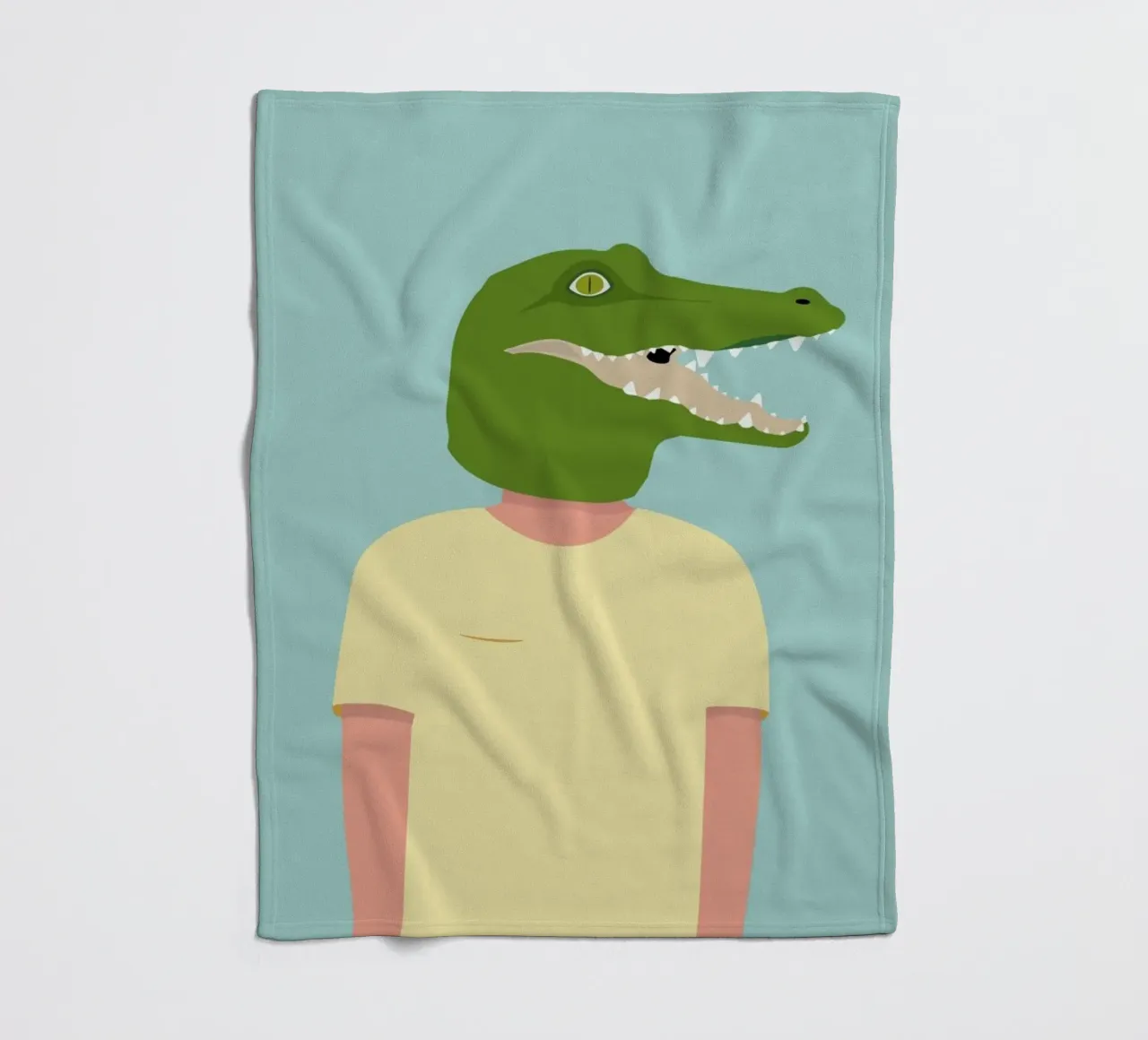 En Smuk Dag Som Krokodille coperta in pile da Swen Swensøn