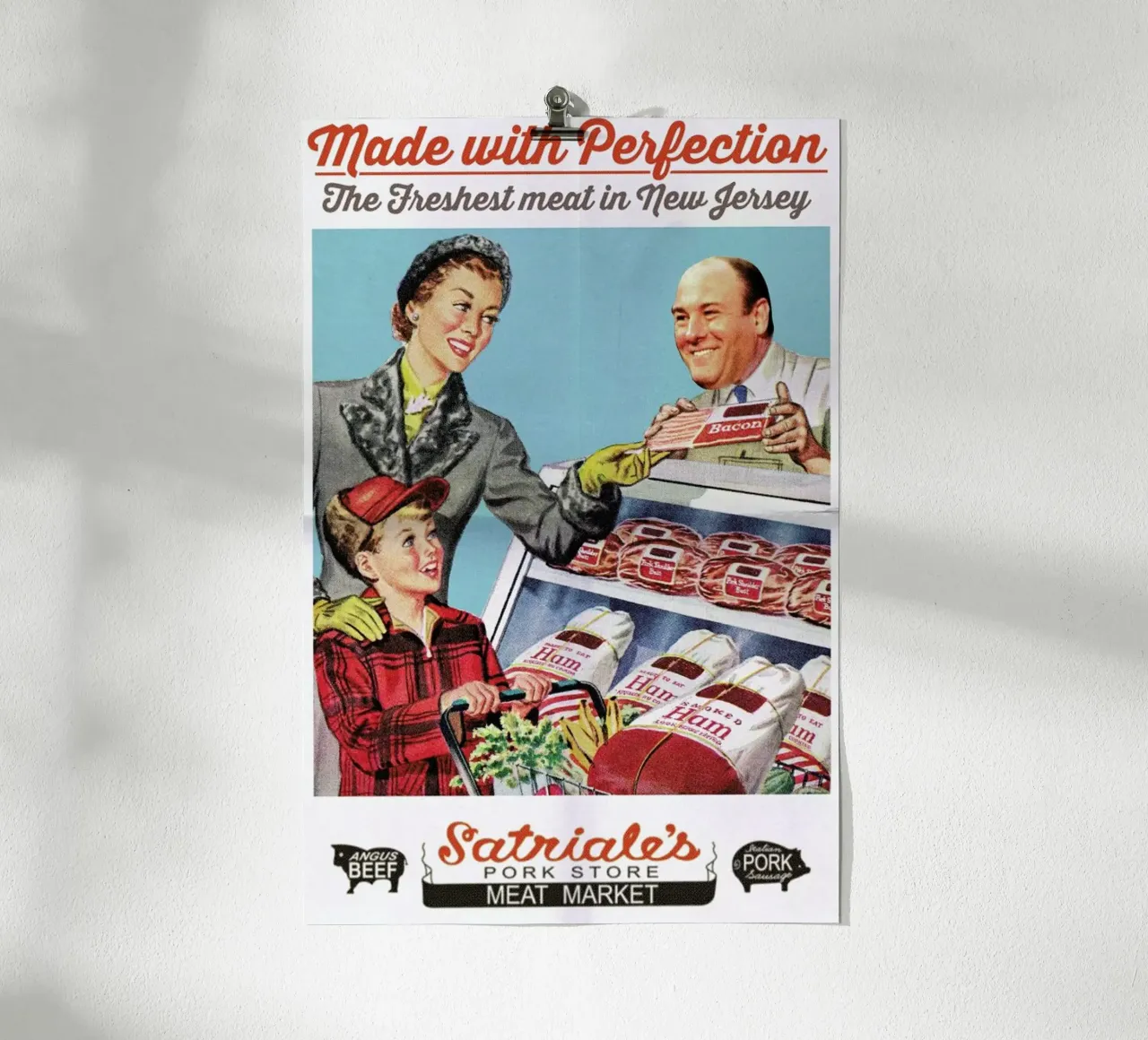 Satriale's poster da Ads Libitum