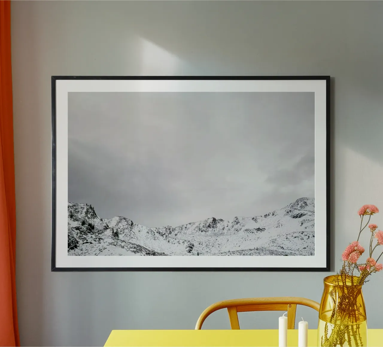 Snowy Mountains carta hahnemühle da METROPOLIS