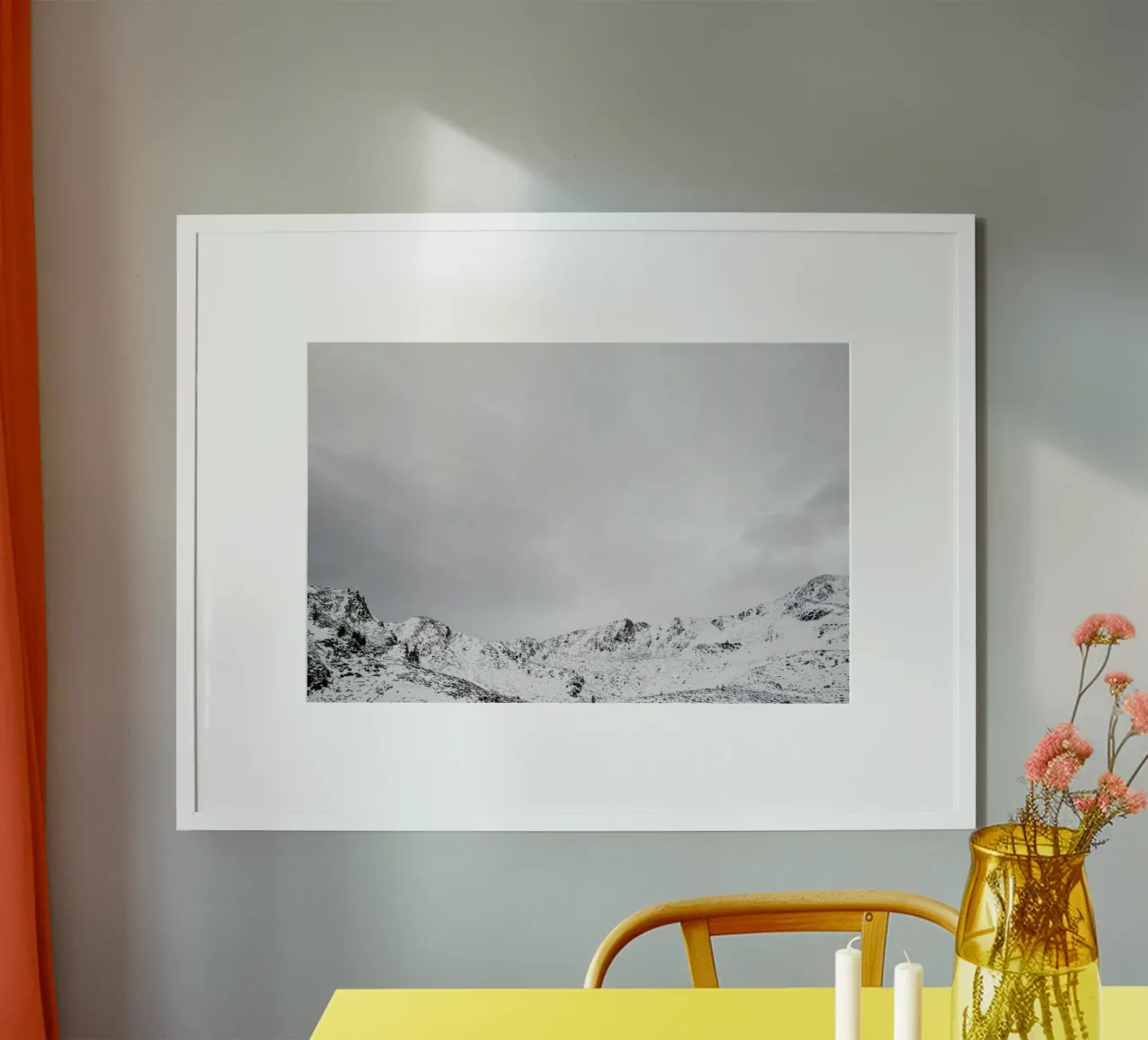 Snowy Mountains carta hahnemühle da METROPOLIS