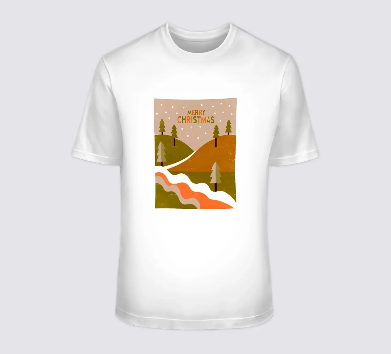 Buon Natale Retro Pop t-shirt da THE LATEST SHOP