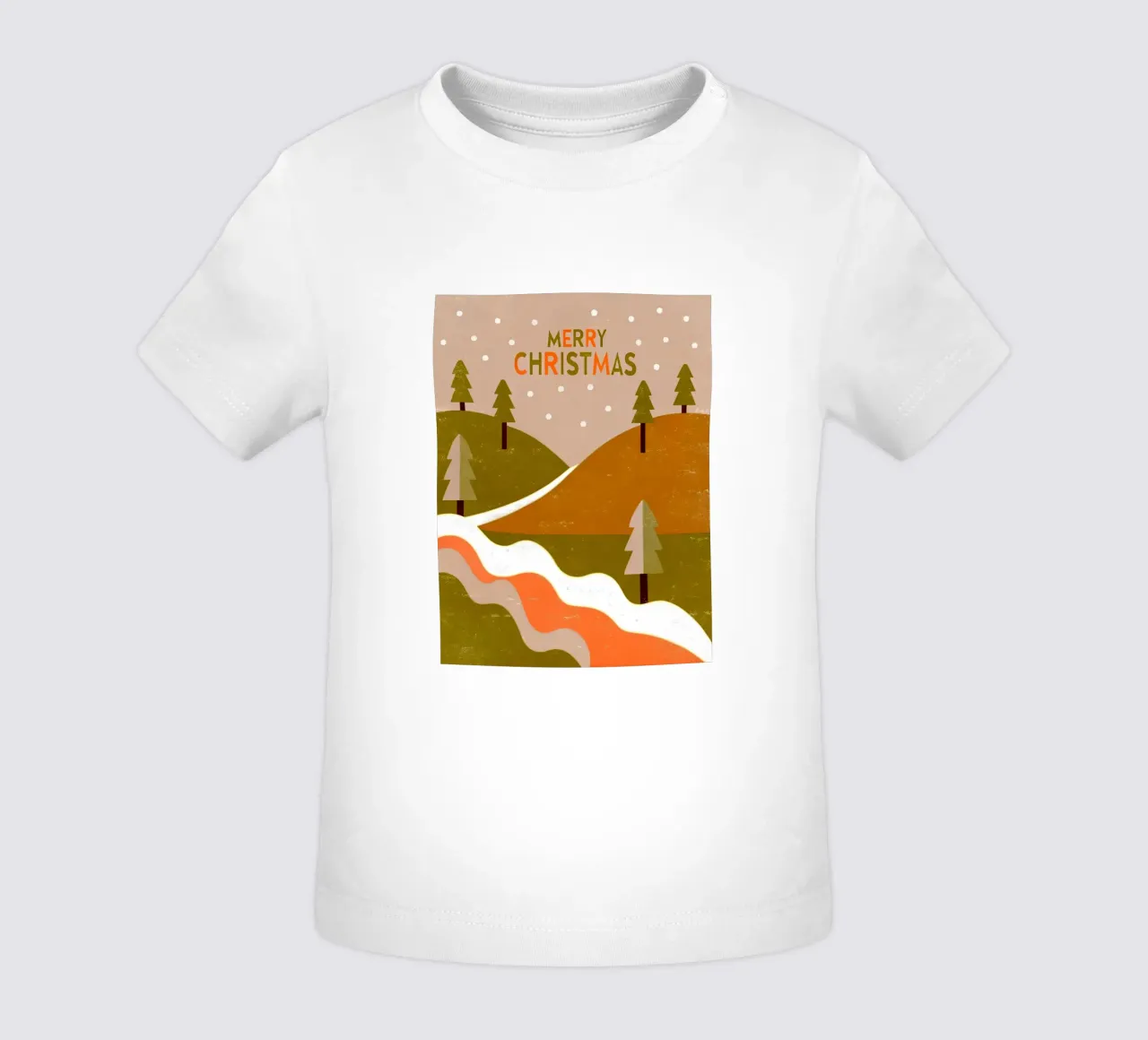 Buon Natale Retro Pop maglietta neonato da THE LATEST SHOP