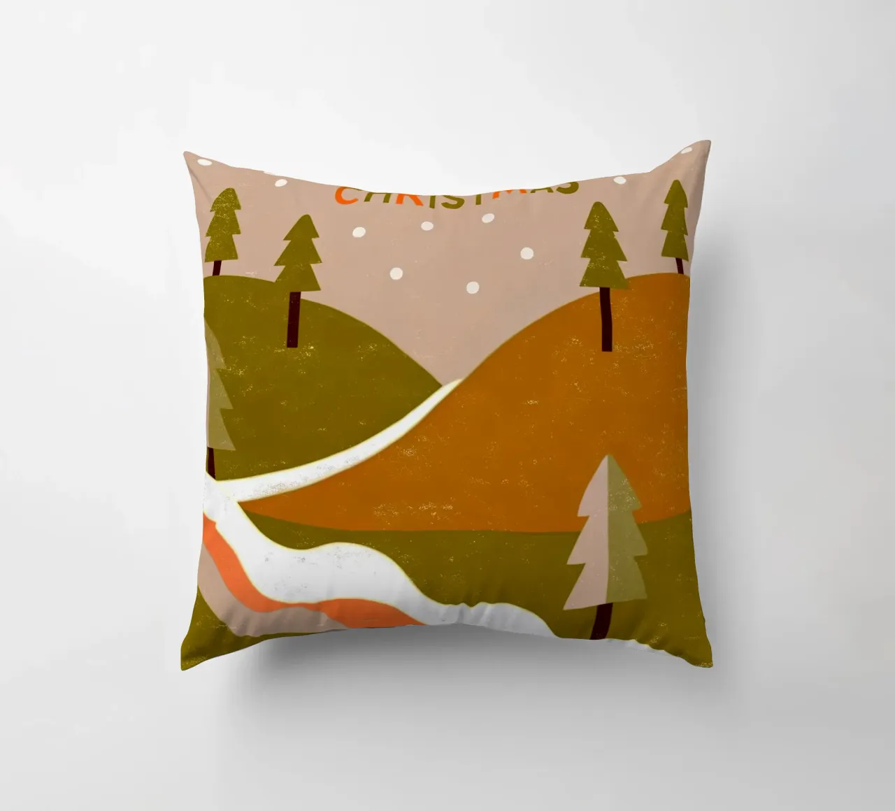 Buon Natale Retro Pop cuscino da THE LATEST SHOP