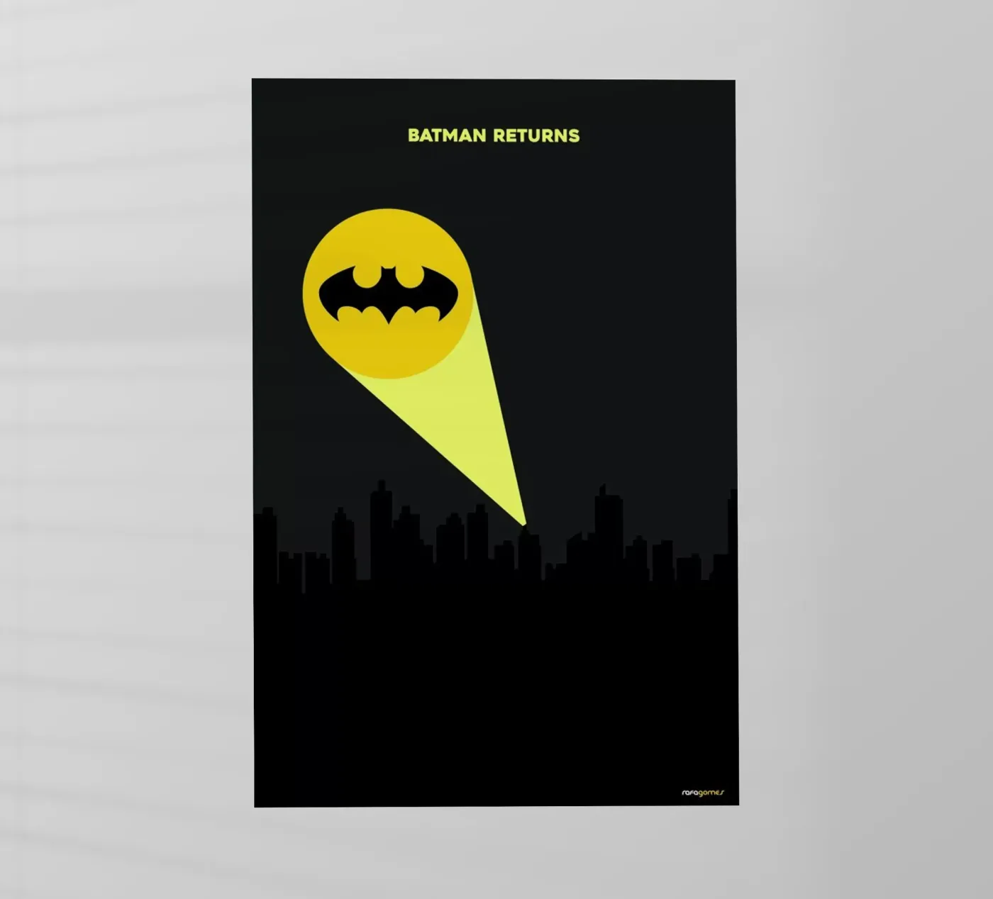 Bat pellicola backlit da Rafa Gomes