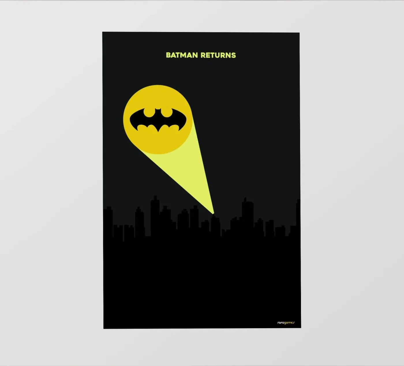 Bat pellicola backlit da Rafa Gomes