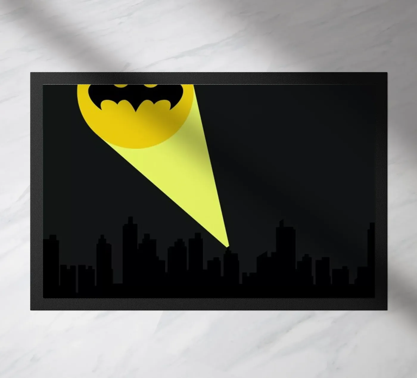 Bat doormat by Rafa Gomes