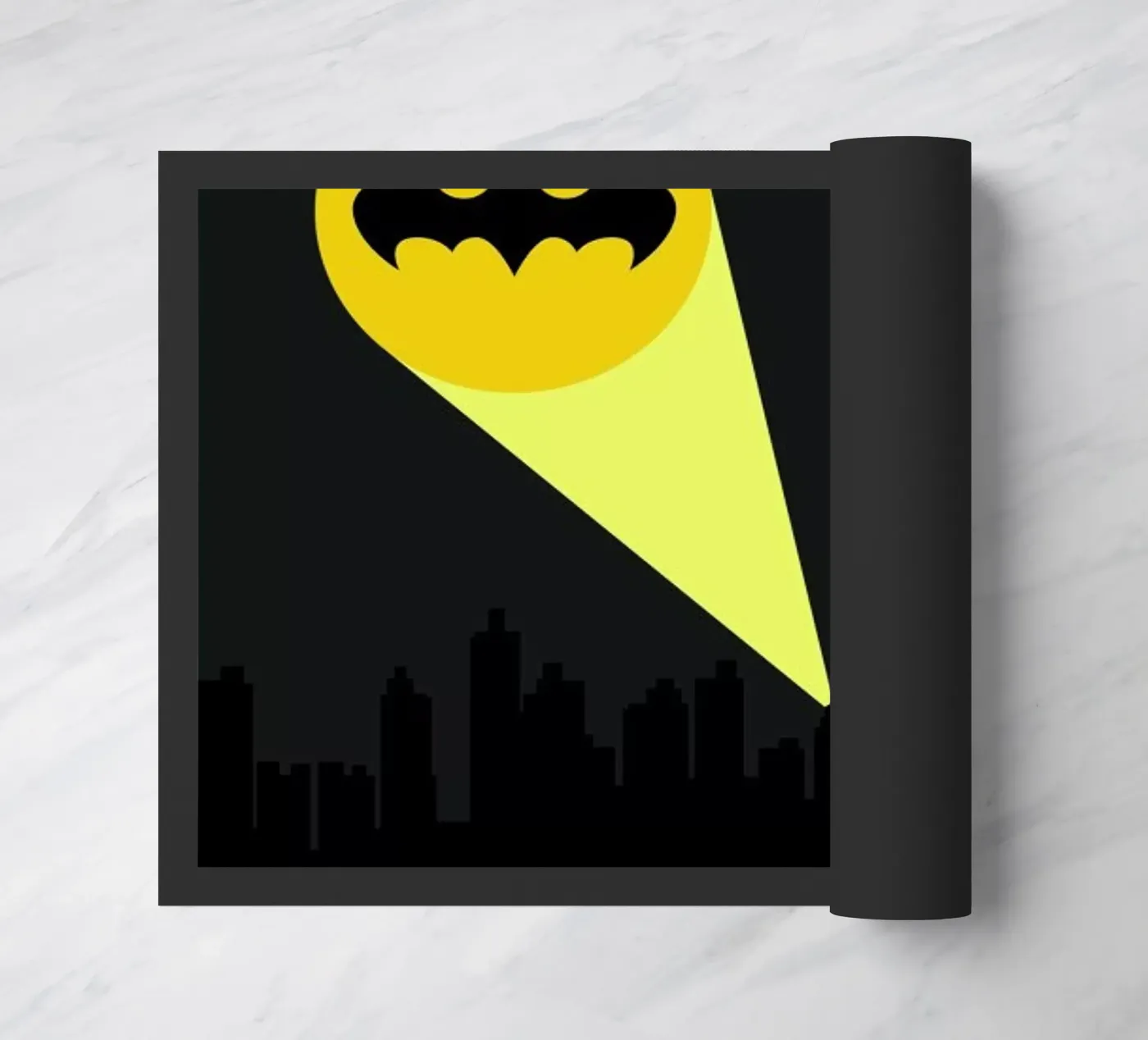 Bat doormat by Rafa Gomes