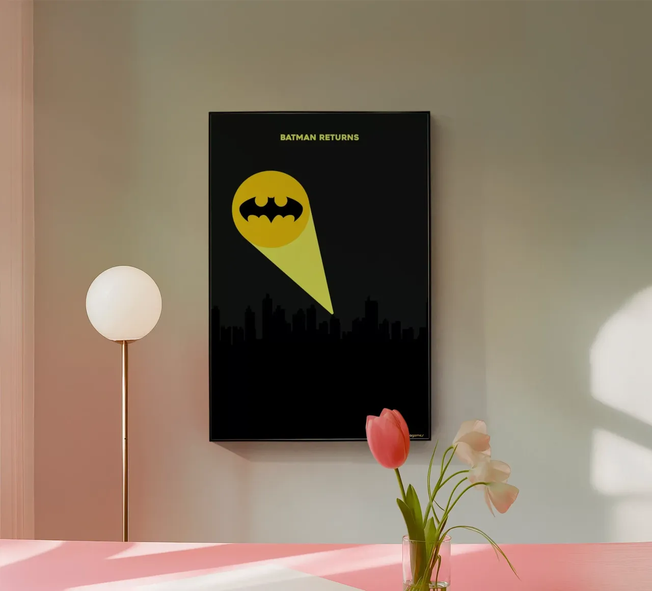 Bat plexiglass da Rafa Gomes