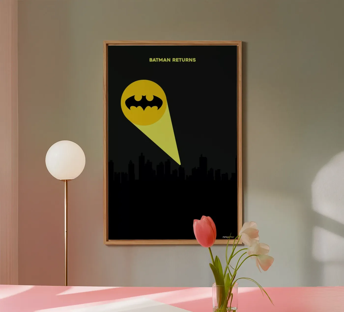 Bat alluminio dibond da Rafa Gomes