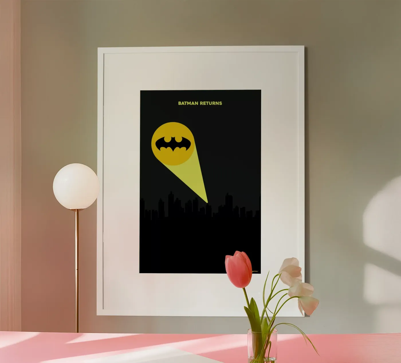 Bat Poster von Rafa Gomes