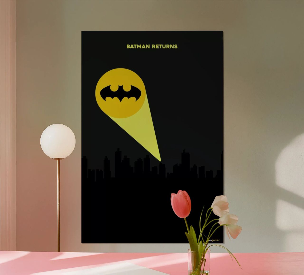 Bat poster by Rafa Gomes