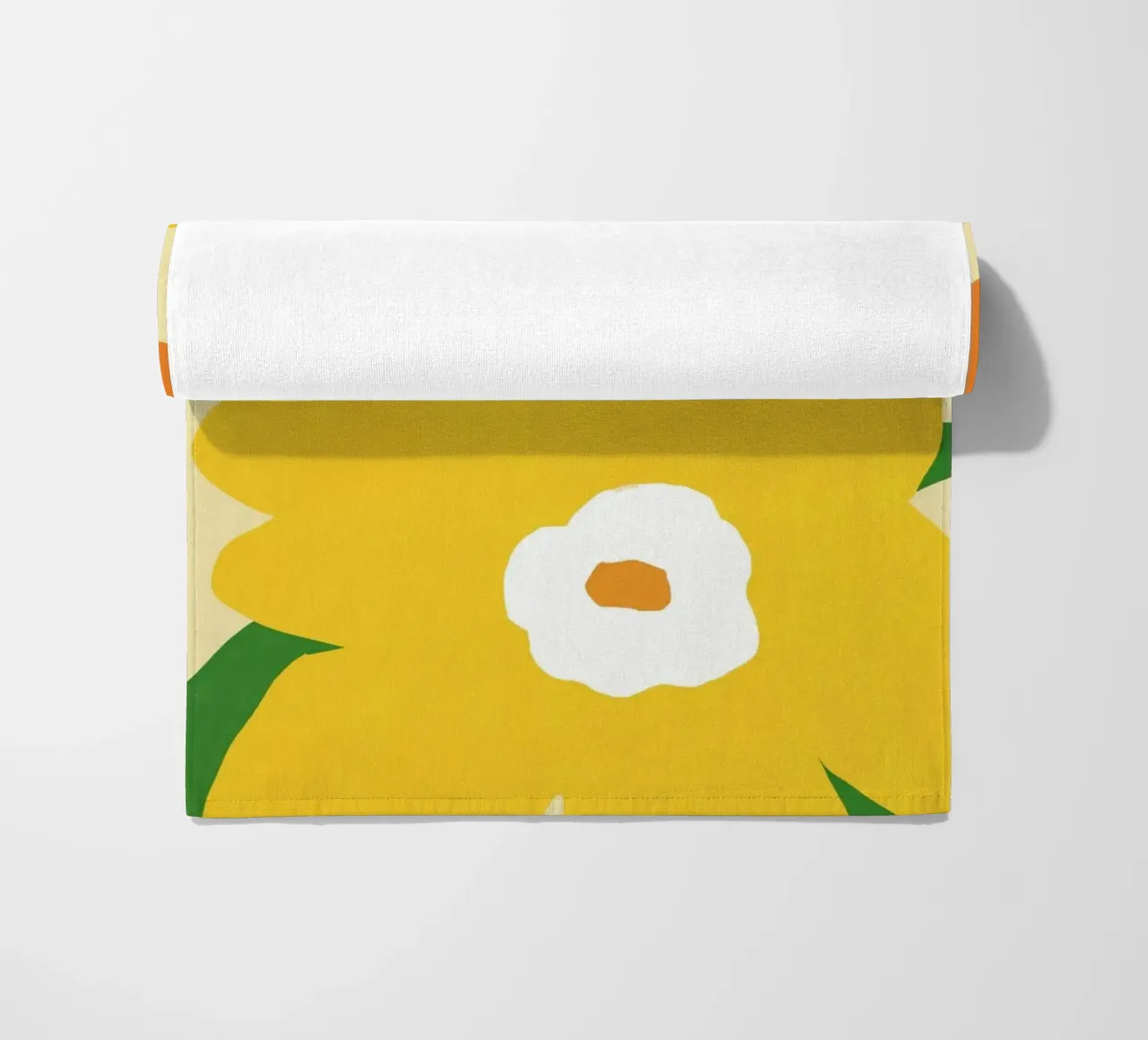 Fiori vivaci e allegri telo mare da Little Dean