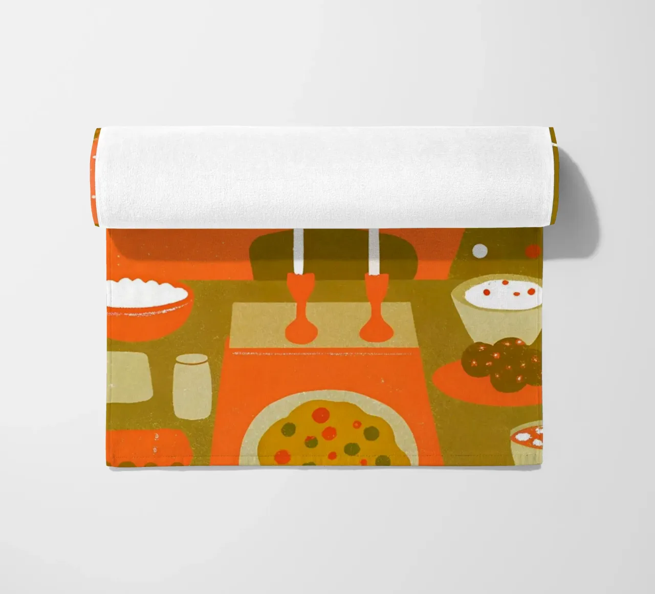 Buon Natale Retro Pop telo mare da THE LATEST SHOP