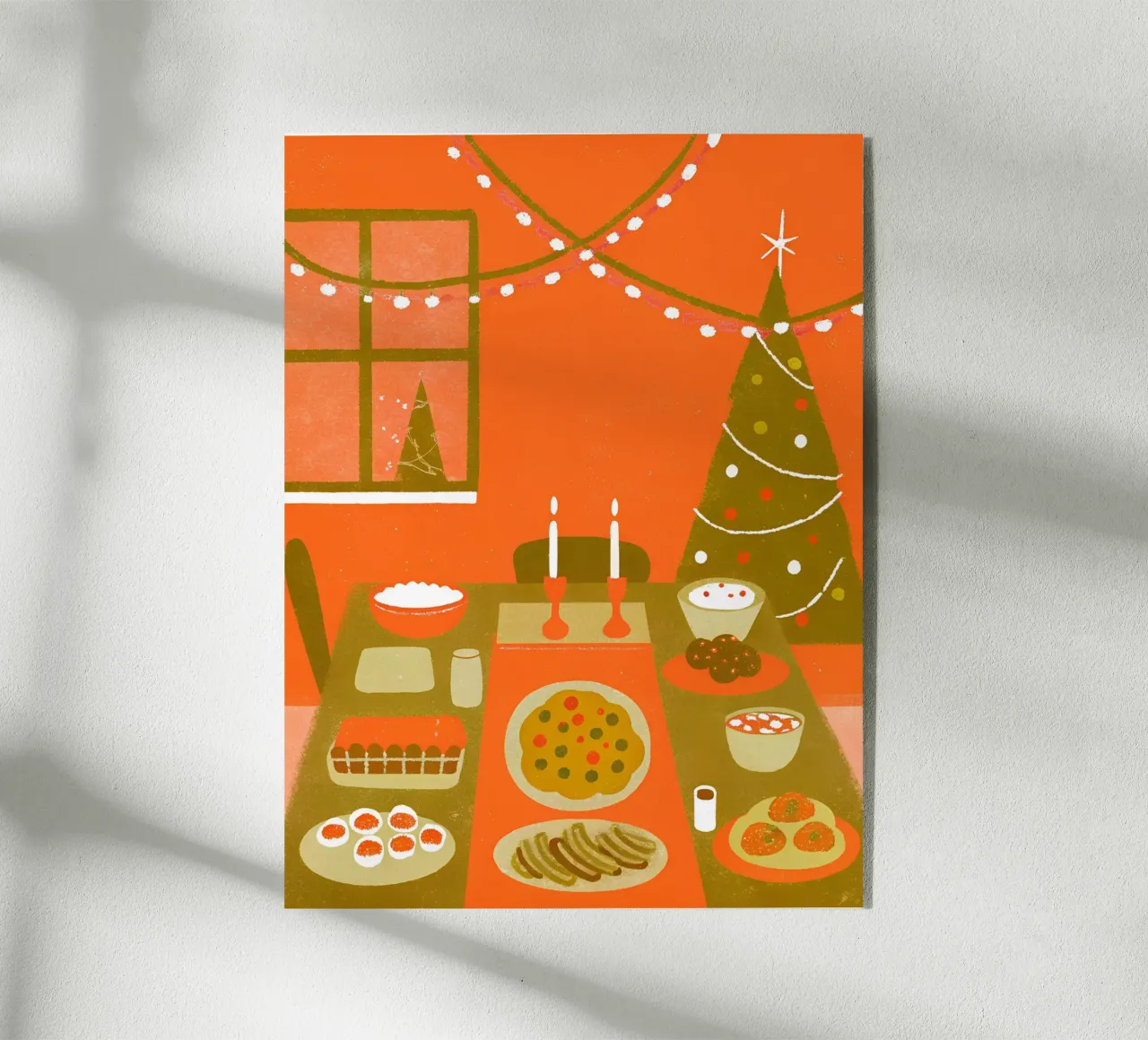 Feliz Navidad Retro Pop metacrilato de THE LATEST SHOP