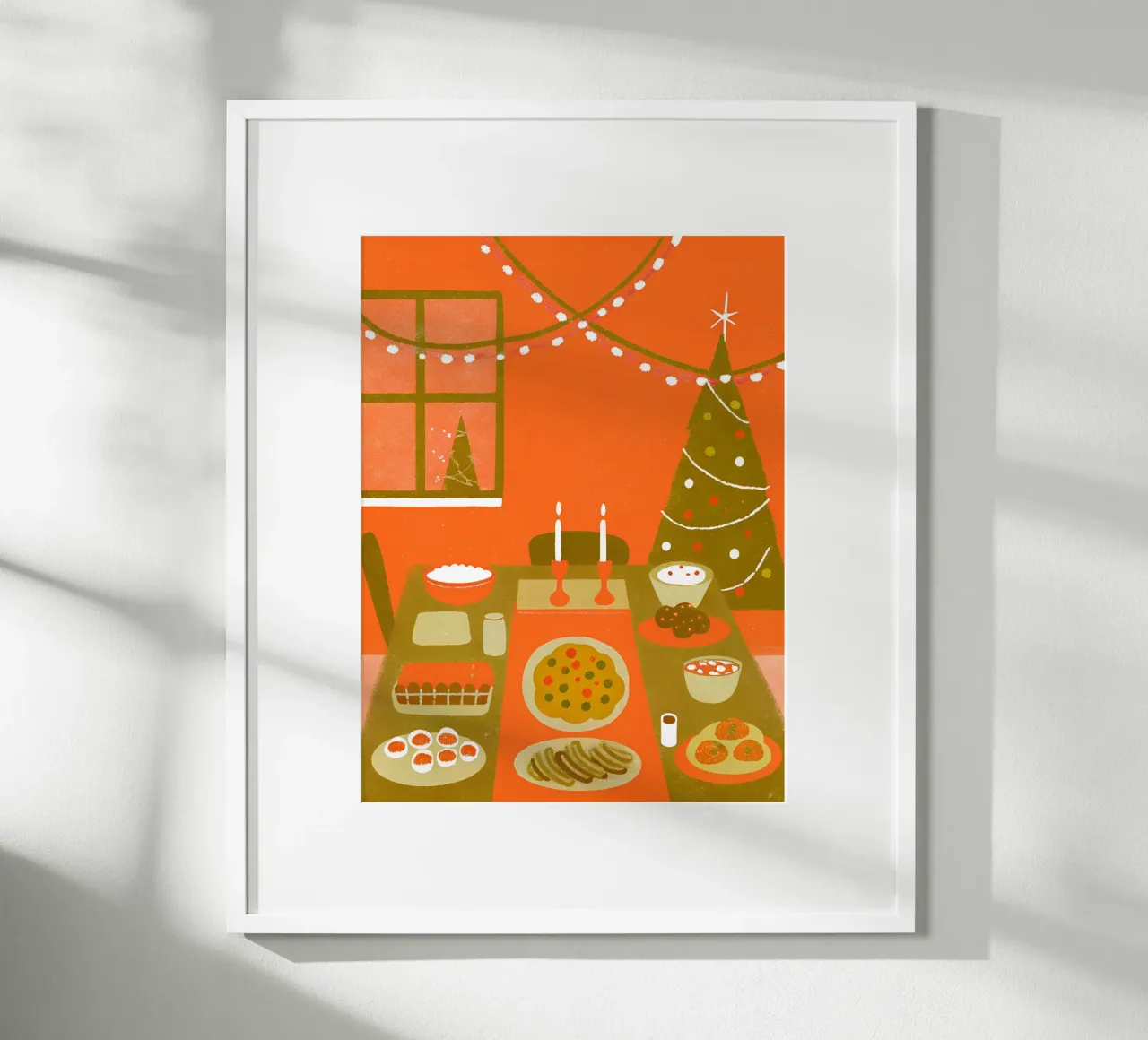 Feliz Navidad Retro Pop hahnemühle de THE LATEST SHOP