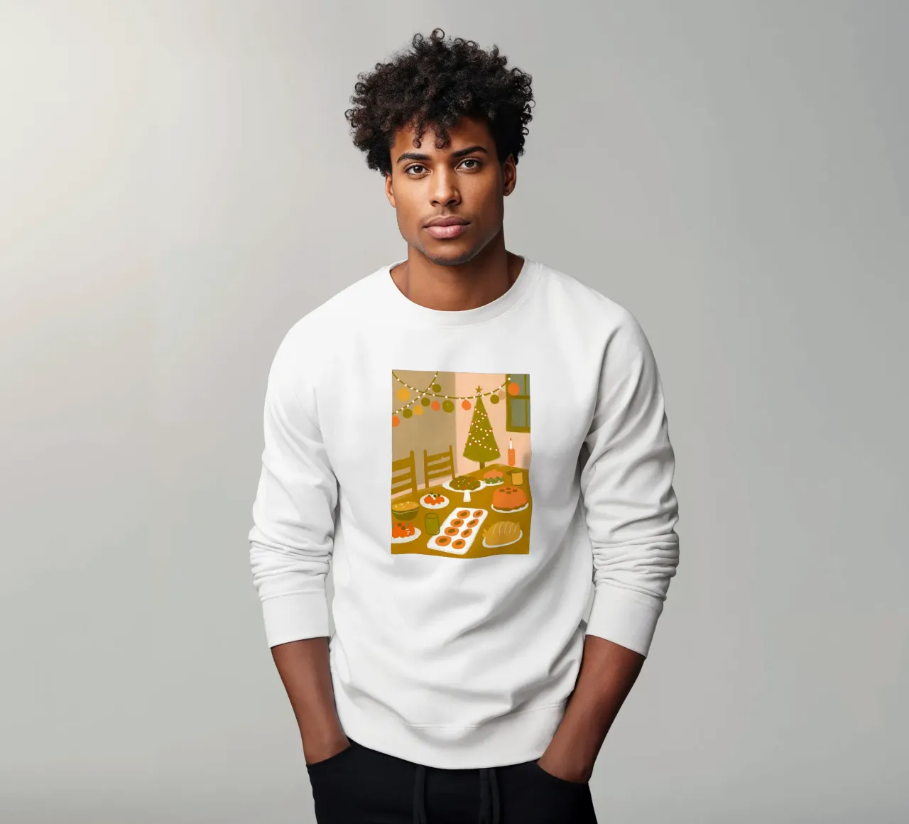 Buon Natale Retro Pop felpa da THE LATEST SHOP
