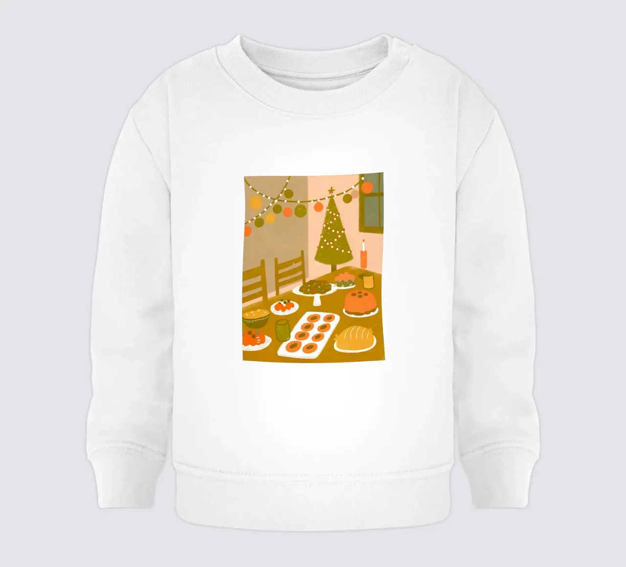 Buon Natale Retro Pop felpa neonato da THE LATEST SHOP